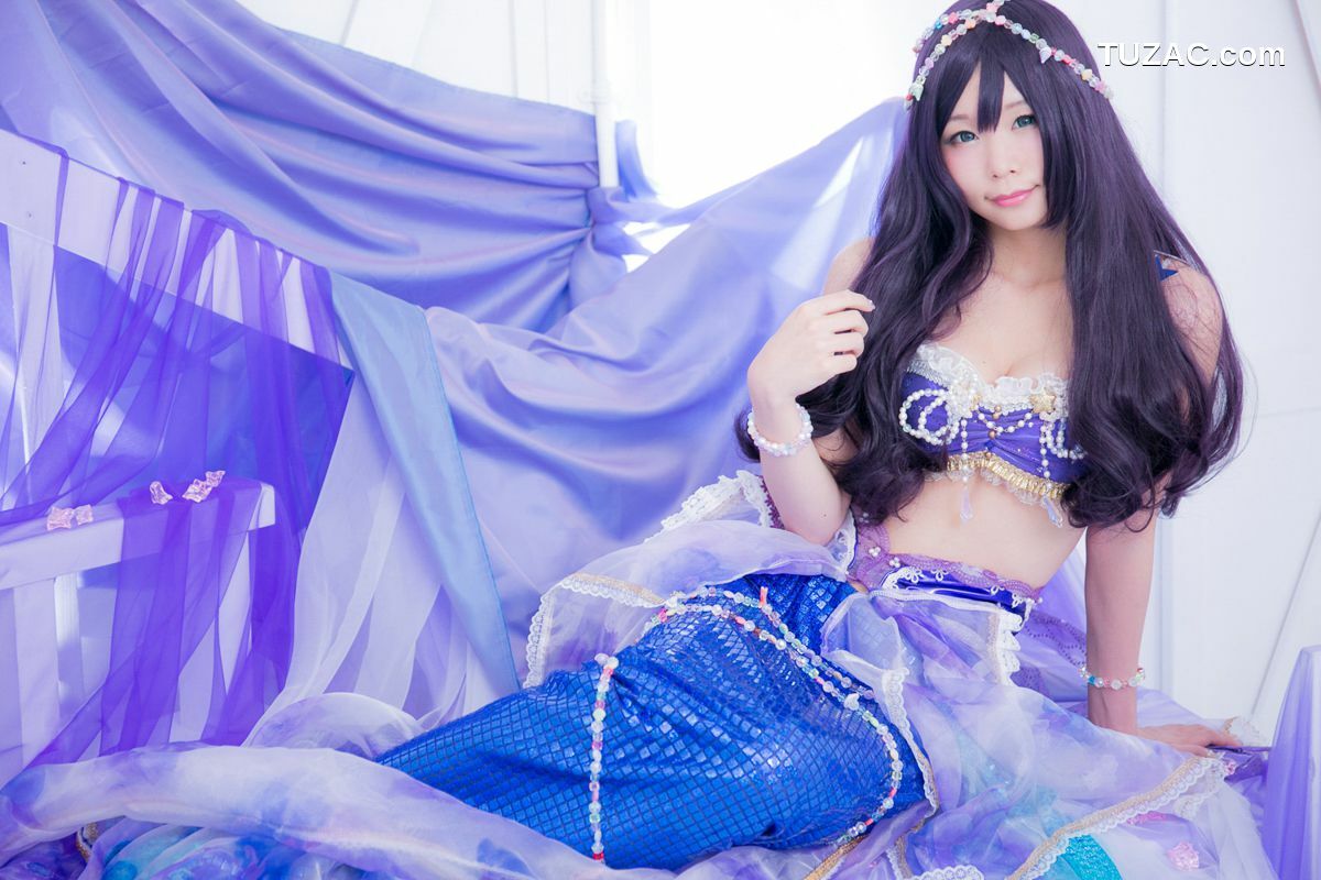 日本CosPlay_五木昶《Love Live!》園田海未 mermaid 写真集[100P]