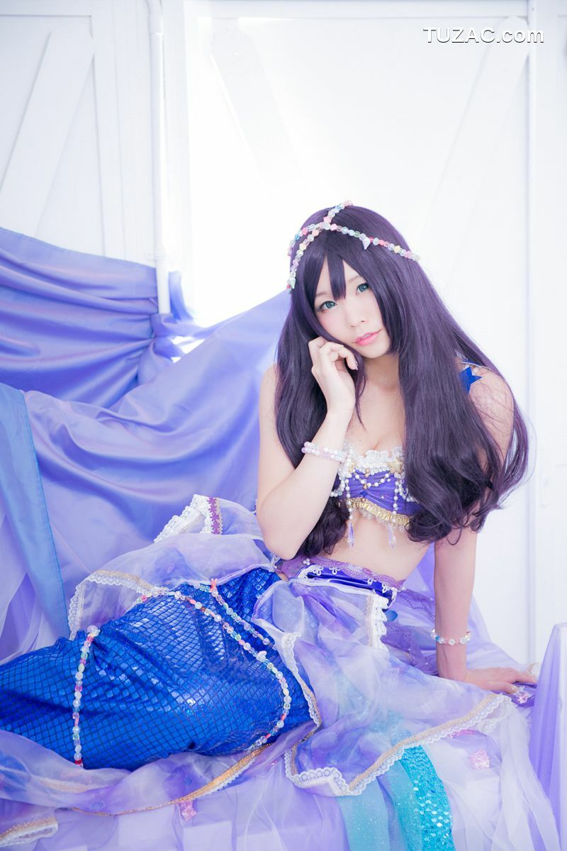 日本CosPlay_五木昶《Love Live!》園田海未 mermaid 写真集[100P]