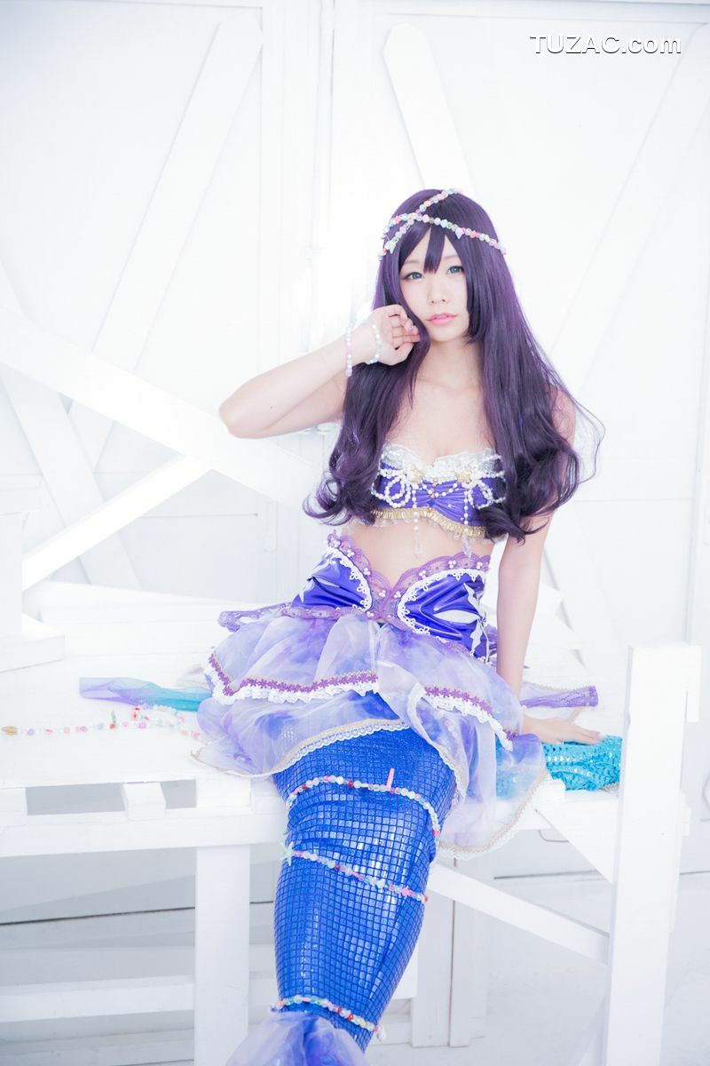 日本CosPlay_五木昶《Love Live!》園田海未 mermaid 写真集[100P]