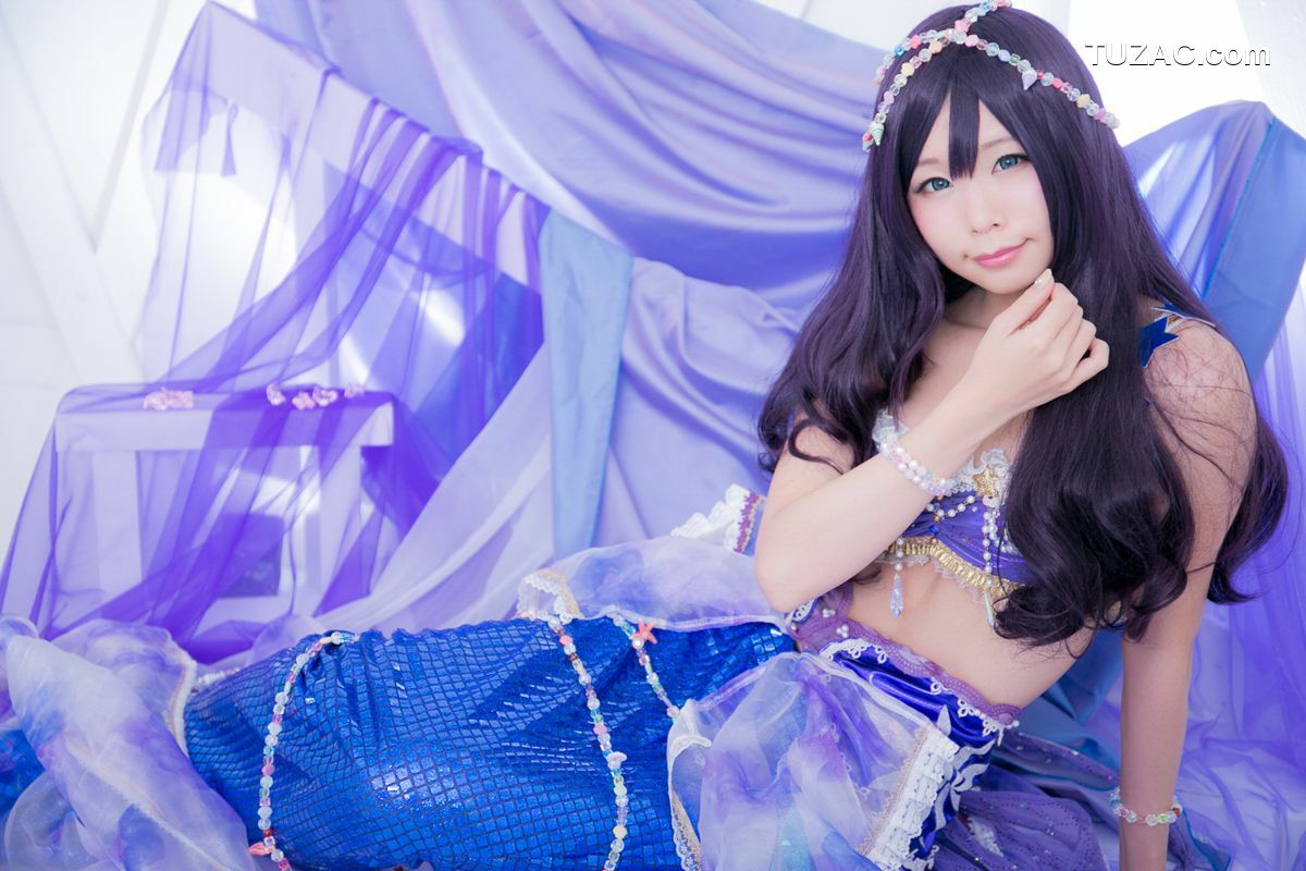 日本CosPlay_五木昶《Love Live!》園田海未 mermaid 写真集[100P]