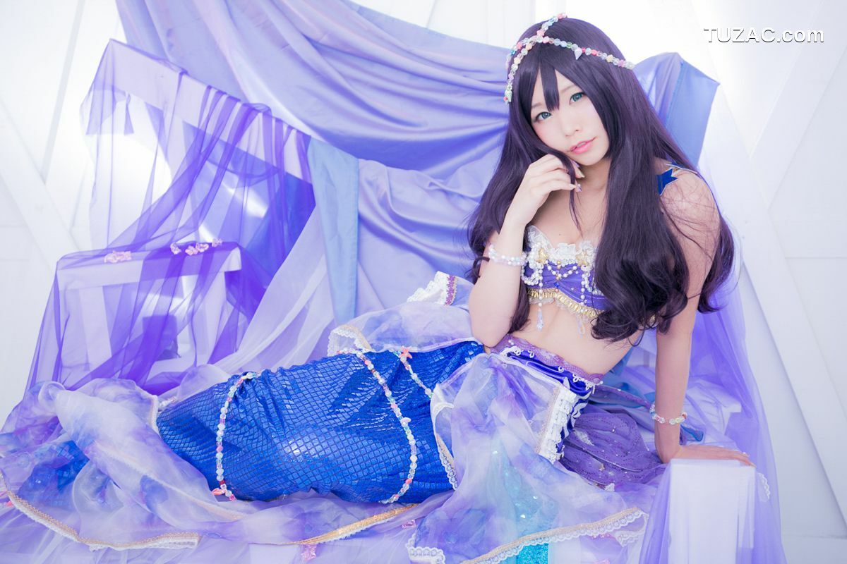 日本CosPlay_五木昶《Love Live!》園田海未 mermaid 写真集[100P]