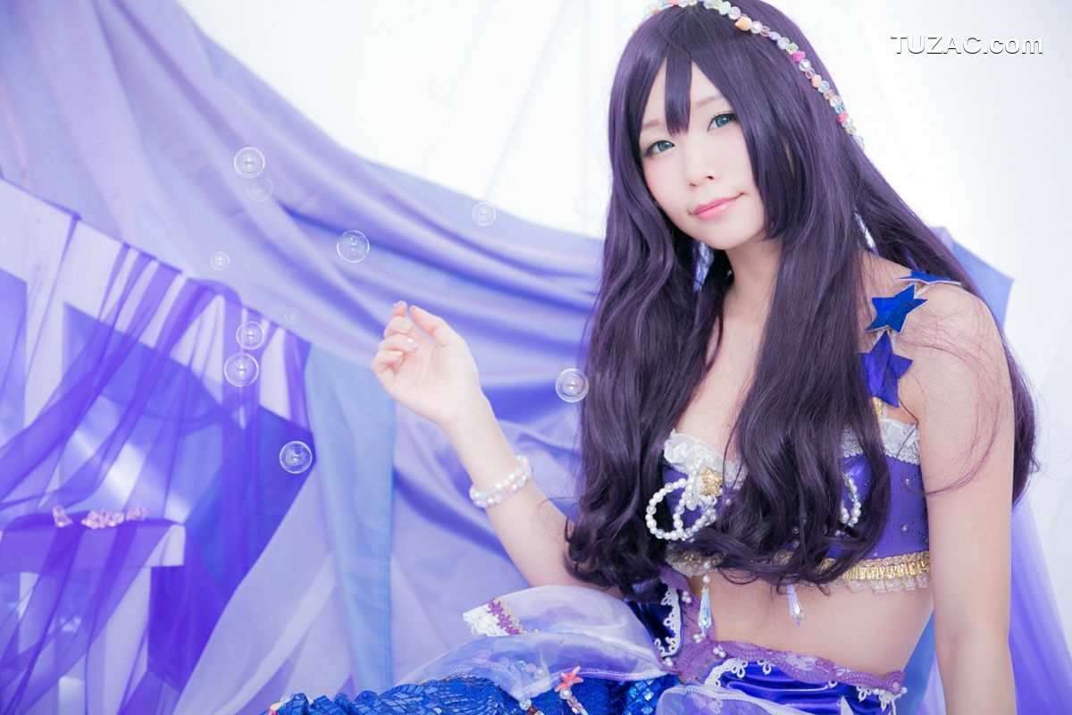 日本CosPlay_五木昶《Love Live!》園田海未 mermaid 写真集[100P]