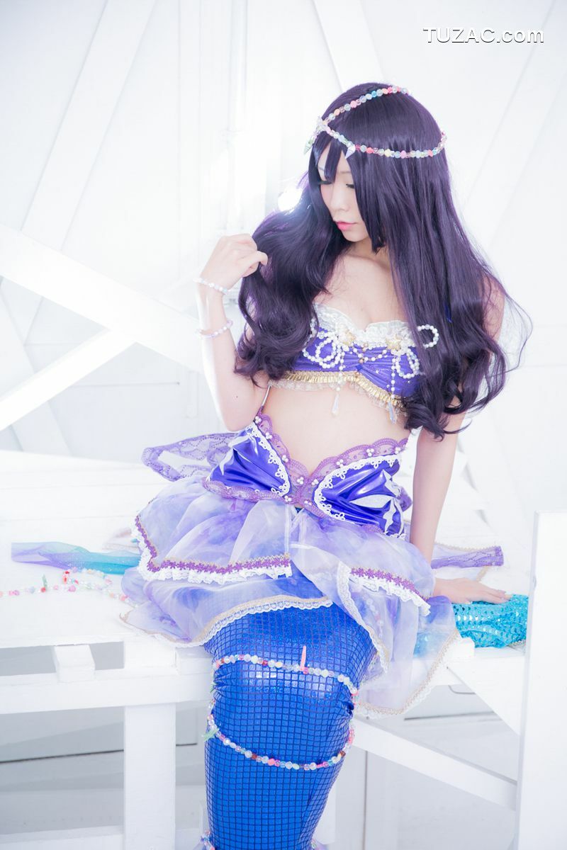 日本CosPlay_五木昶《Love Live!》園田海未 mermaid 写真集[100P]