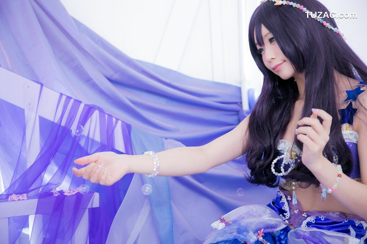 日本CosPlay_五木昶《Love Live!》園田海未 mermaid 写真集[100P]