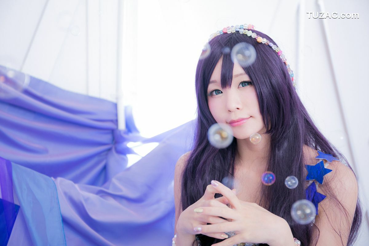 日本CosPlay_五木昶《Love Live!》園田海未 mermaid 写真集[100P]