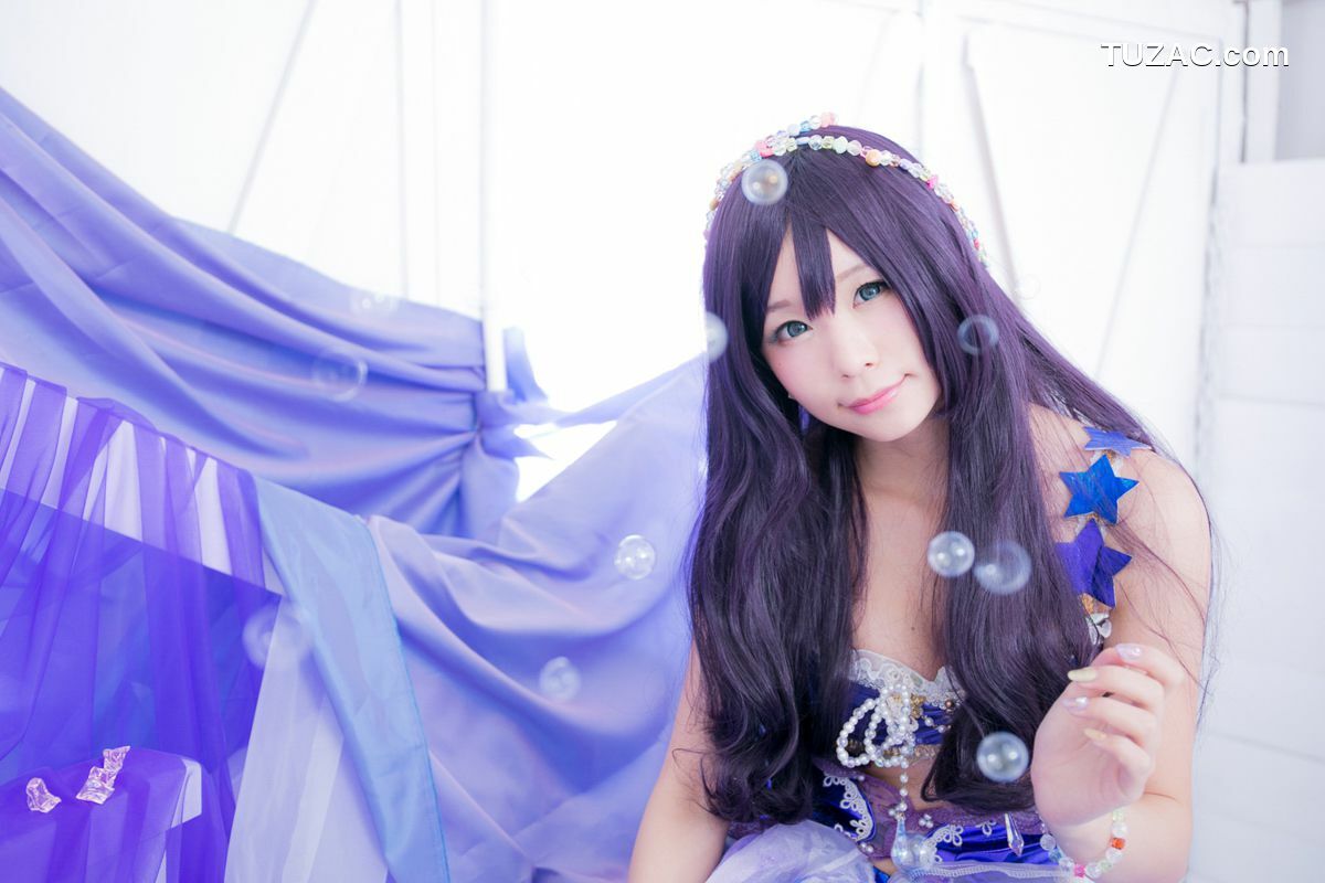 日本CosPlay_五木昶《Love Live!》園田海未 mermaid 写真集[100P]
