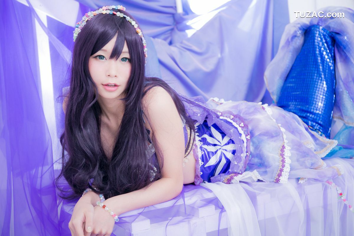日本CosPlay_五木昶《Love Live!》園田海未 mermaid 写真集[100P]