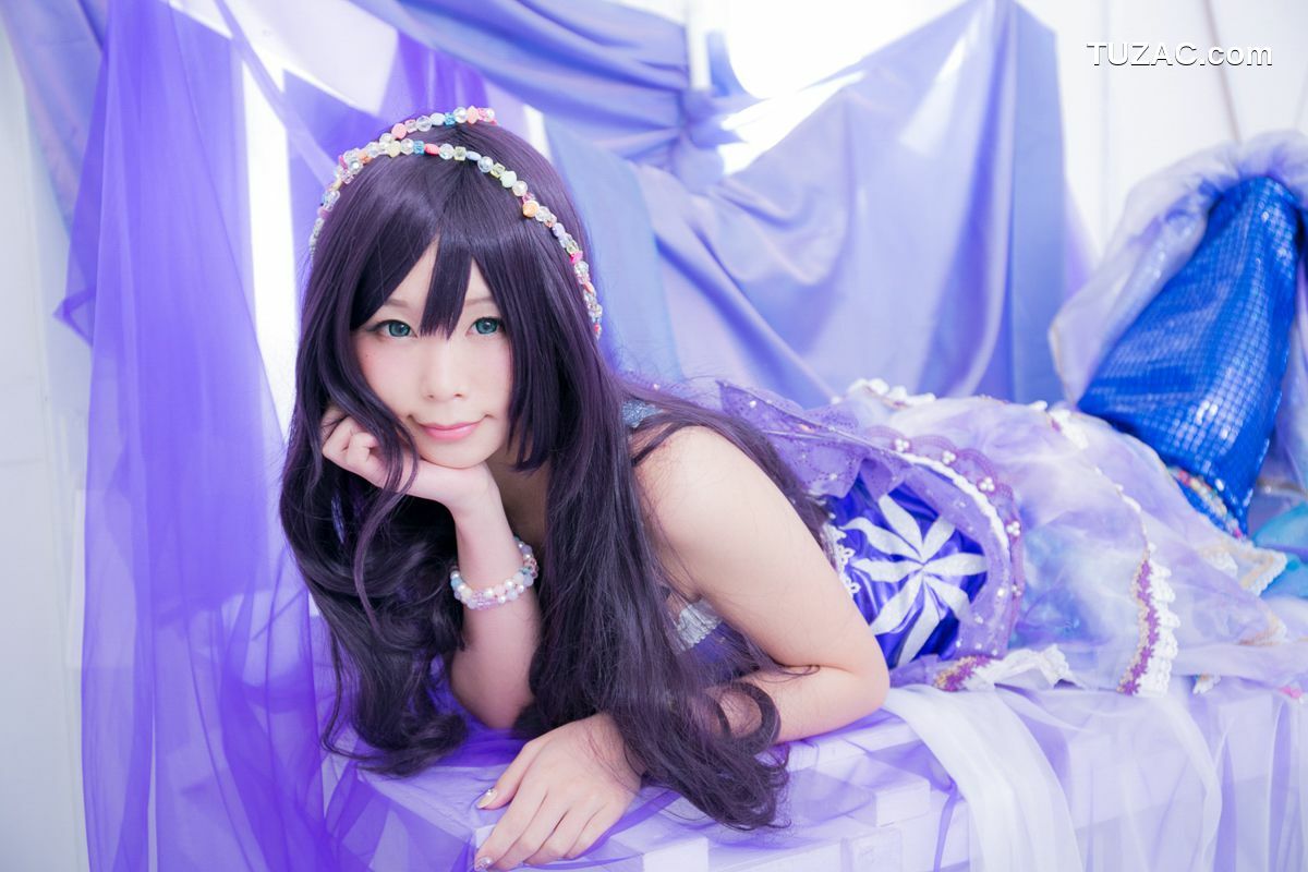 日本CosPlay_五木昶《Love Live!》園田海未 mermaid 写真集[100P]