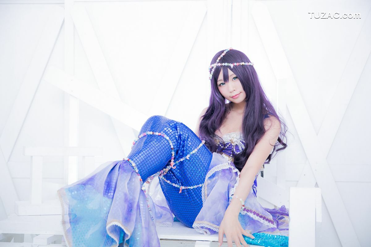 日本CosPlay_五木昶《Love Live!》園田海未 mermaid 写真集[100P]