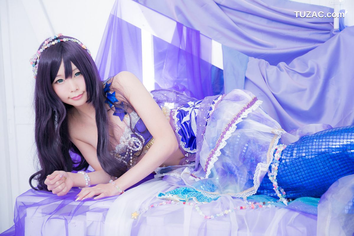 日本CosPlay_五木昶《Love Live!》園田海未 mermaid 写真集[100P]