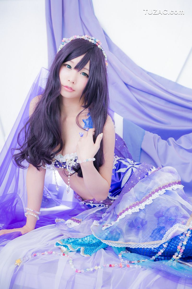 日本CosPlay_五木昶《Love Live!》園田海未 mermaid 写真集[100P]