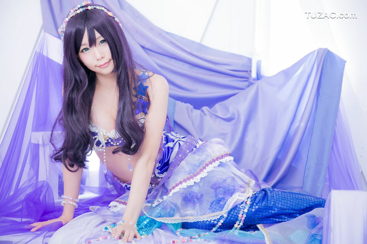 日本CosPlay_五木昶《Love Live!》園田海未 mermaid 写真集[100P]