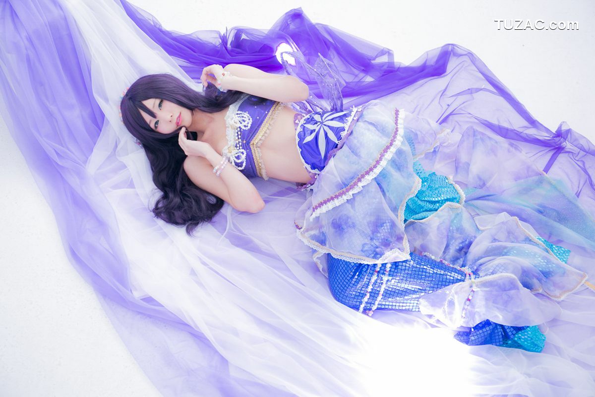 日本CosPlay_五木昶《Love Live!》園田海未 mermaid 写真集[100P]