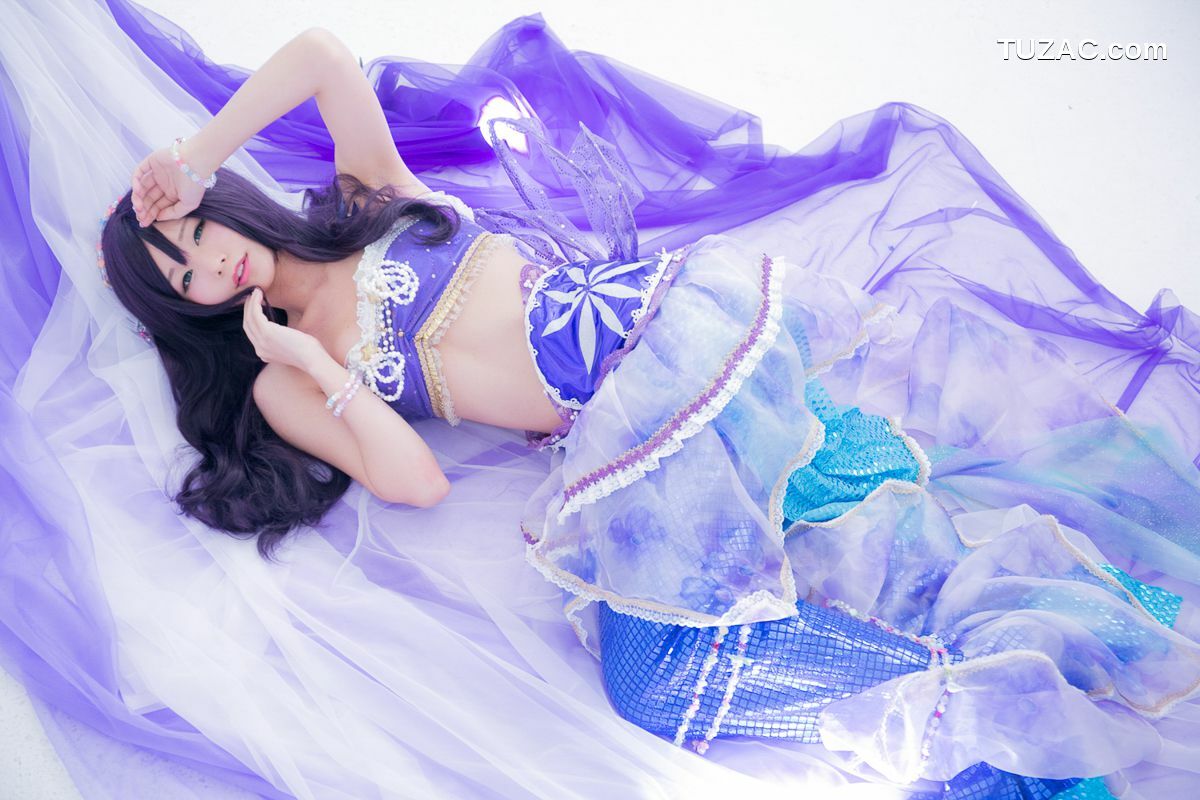 日本CosPlay_五木昶《Love Live!》園田海未 mermaid 写真集[100P]