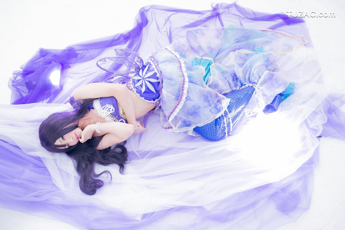 日本CosPlay_五木昶《Love Live!》園田海未 mermaid 写真集[100P]