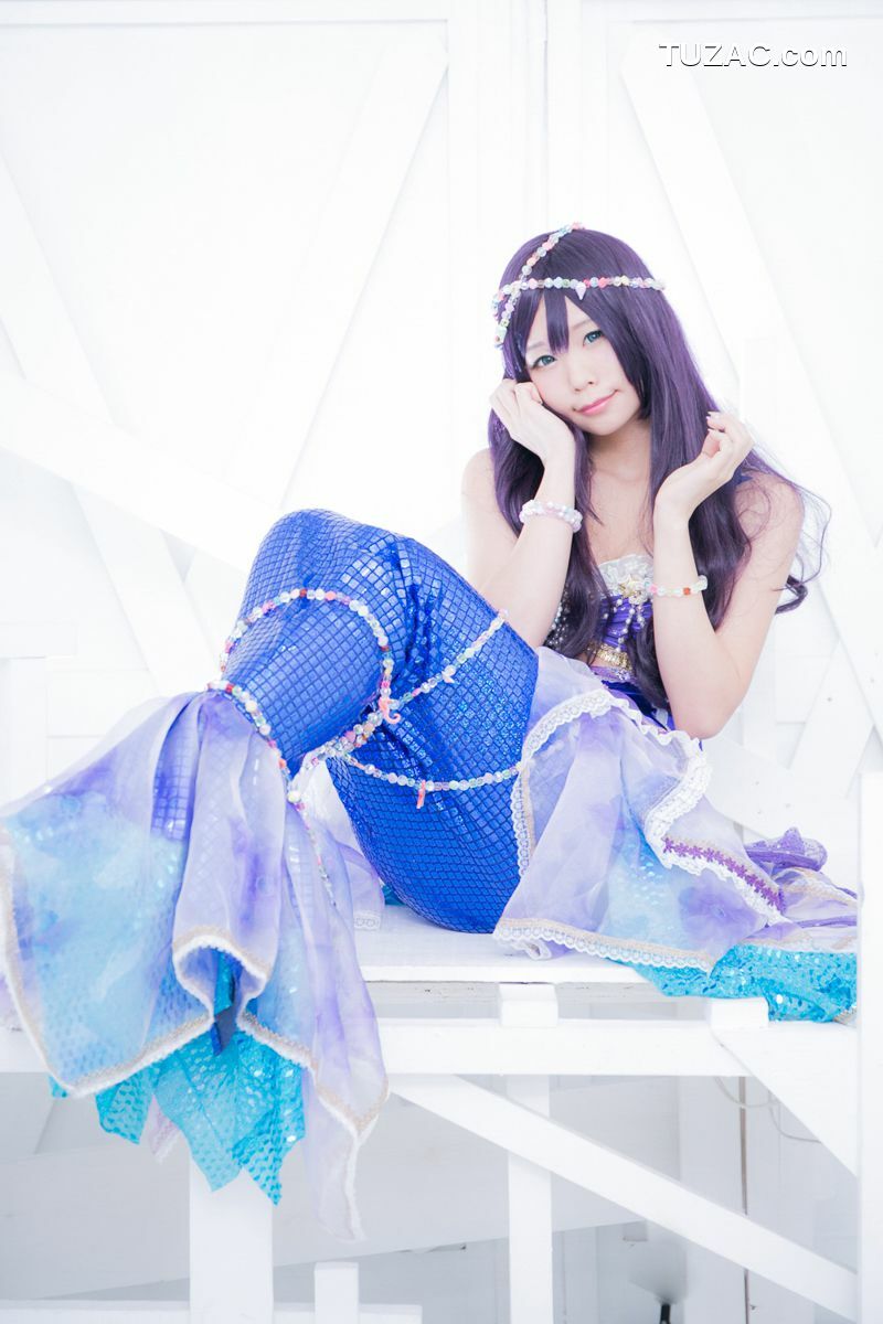 日本CosPlay_五木昶《Love Live!》園田海未 mermaid 写真集[100P]