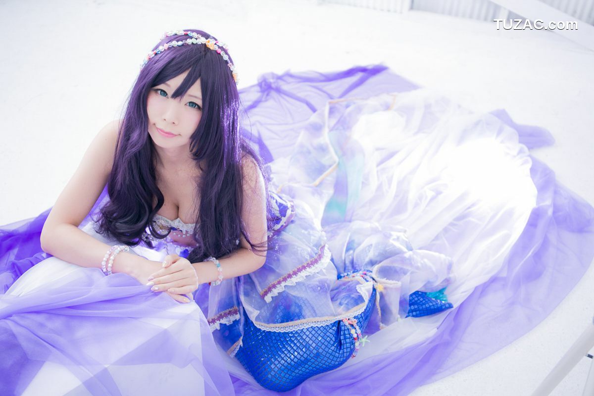 日本CosPlay_五木昶《Love Live!》園田海未 mermaid 写真集[100P]