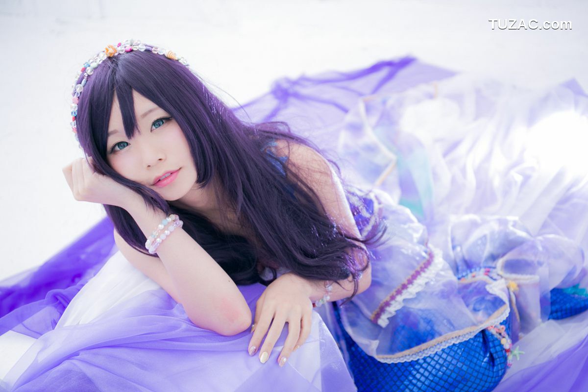 日本CosPlay_五木昶《Love Live!》園田海未 mermaid 写真集[100P]