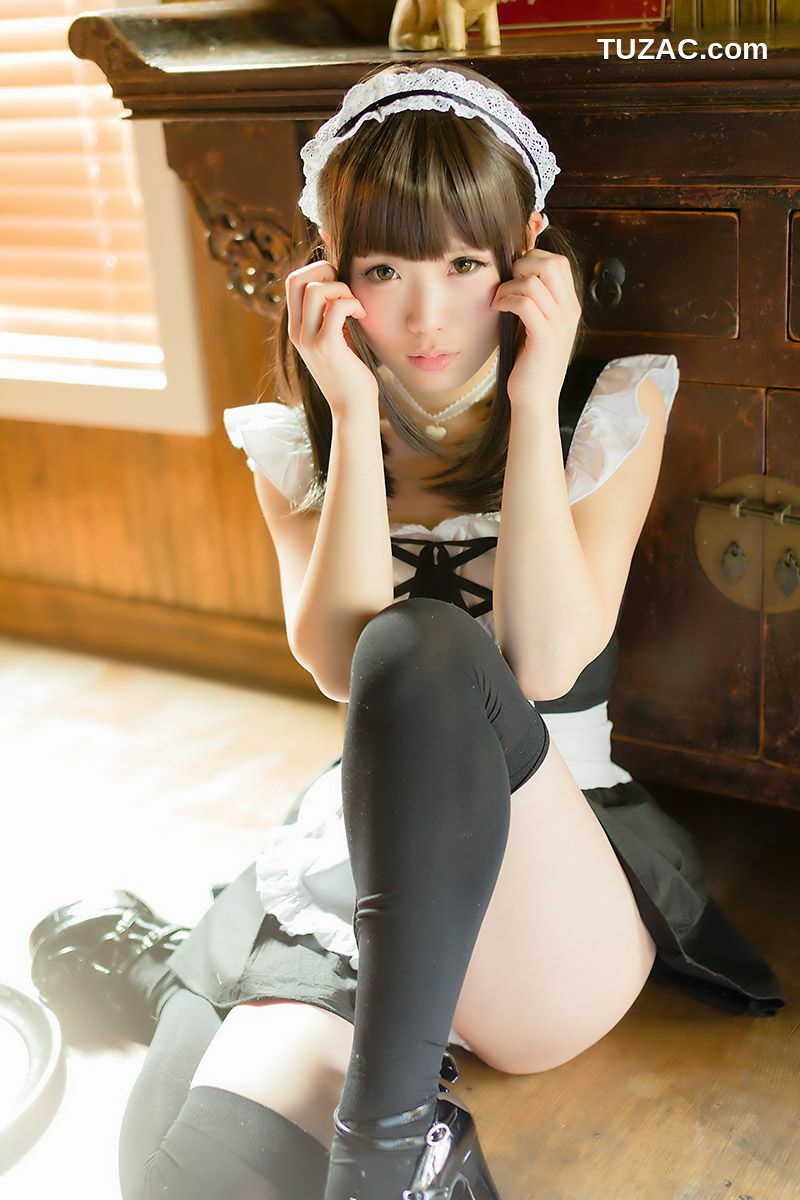 日本CosPlay_倉坂くるる Kurasaka Kururu 《～オリジナルメイド～》 写真集[50P]