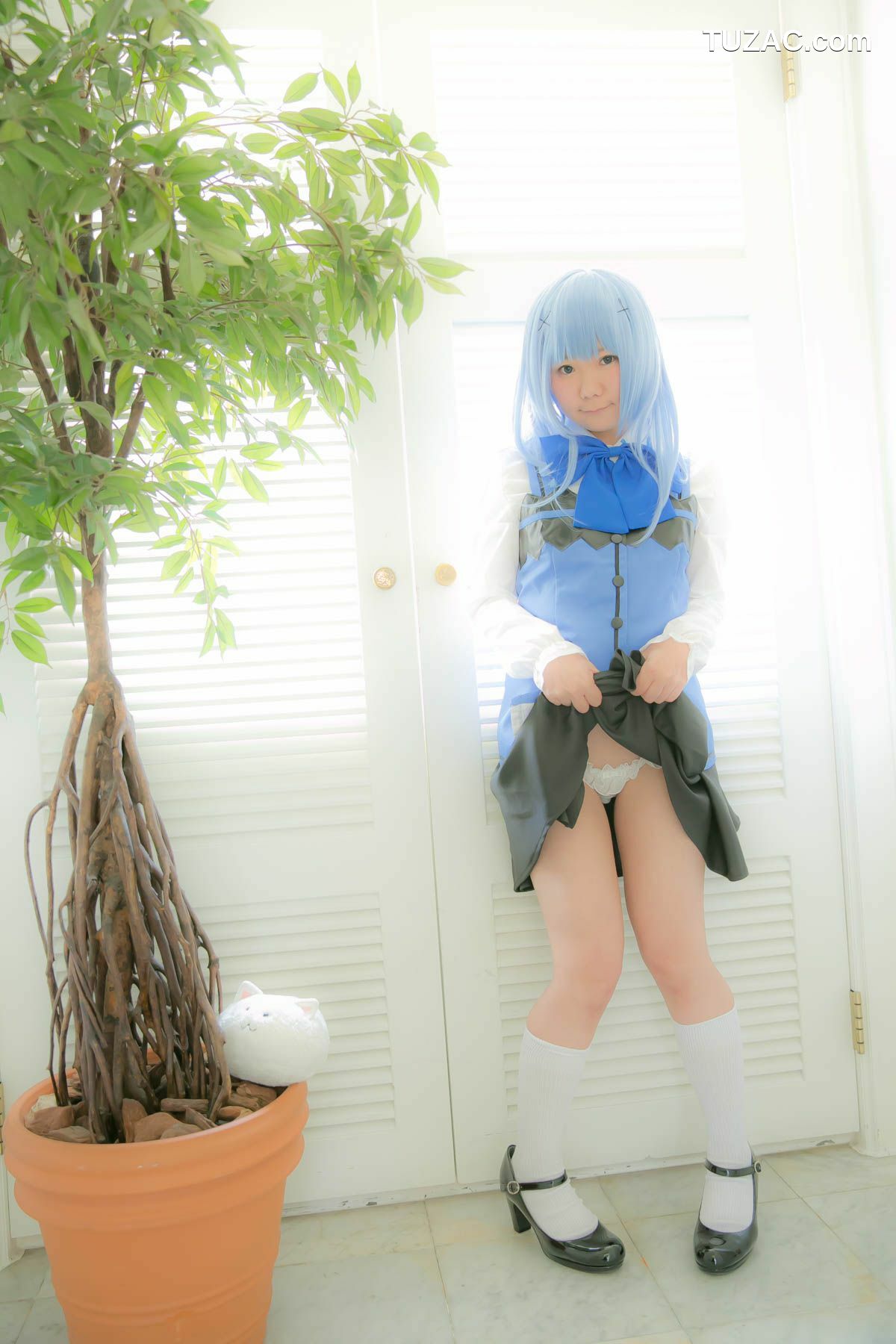 日本CosPlay_兎丘なこ (Ukyuu Nako) 《ご注文はうさぎですか？》香風智乃 写真集[95P]