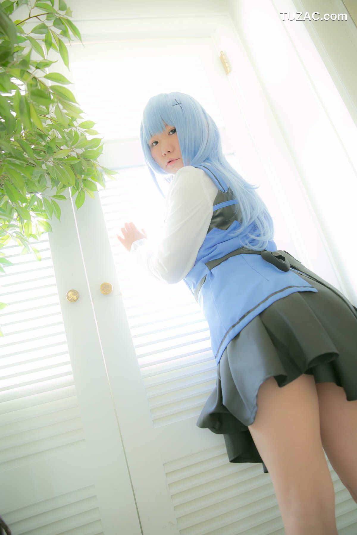 日本CosPlay_兎丘なこ (Ukyuu Nako) 《ご注文はうさぎですか？》香風智乃 写真集[95P]