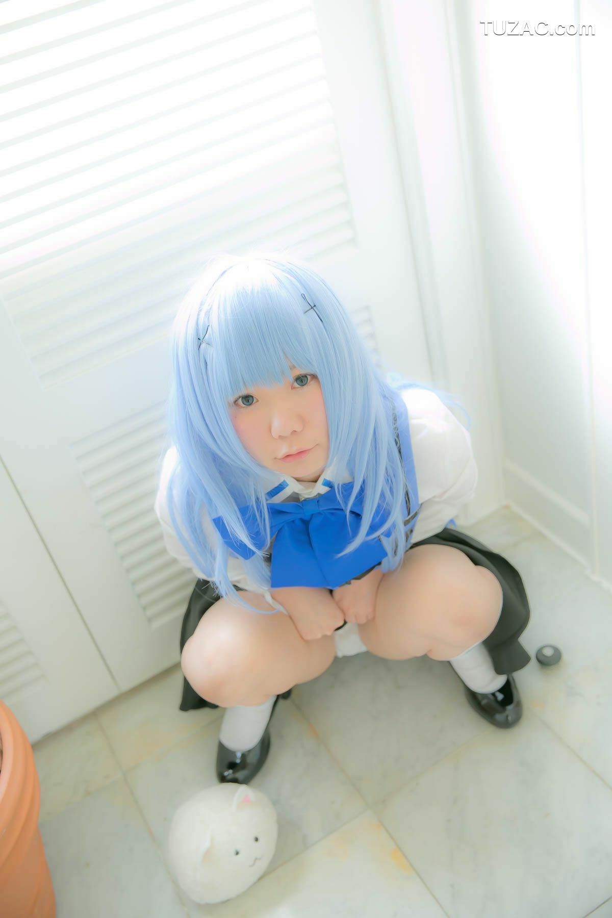 日本CosPlay_兎丘なこ (Ukyuu Nako) 《ご注文はうさぎですか？》香風智乃 写真集[95P]