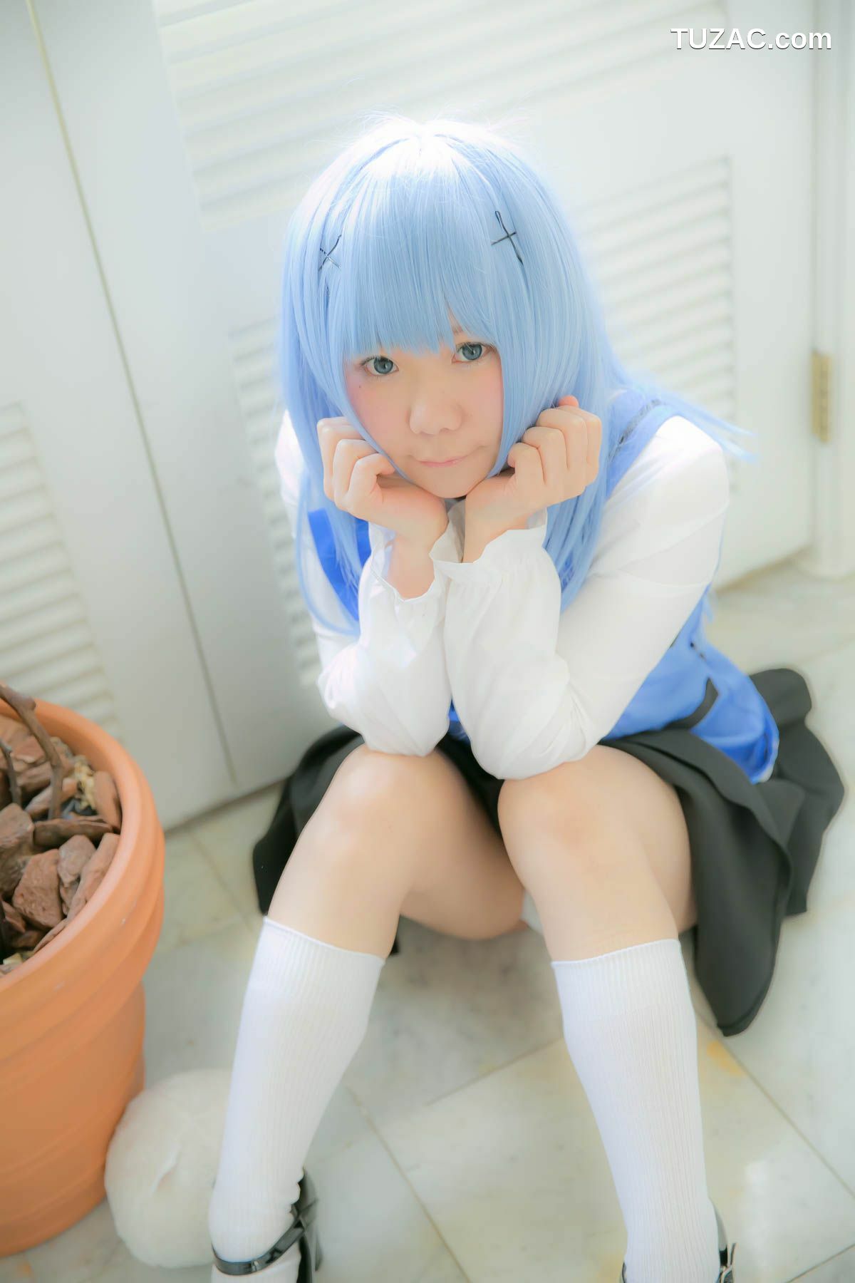 日本CosPlay_兎丘なこ (Ukyuu Nako) 《ご注文はうさぎですか？》香風智乃 写真集[95P]
