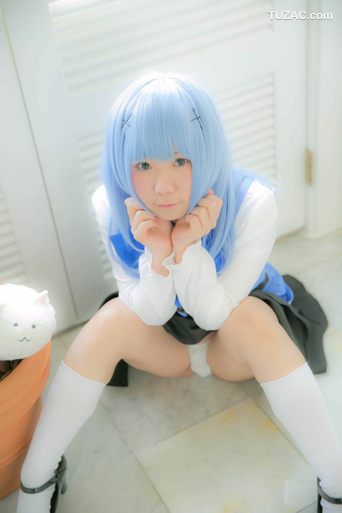 日本CosPlay_兎丘なこ (Ukyuu Nako) 《ご注文はうさぎですか？》香風智乃 写真集[95P]