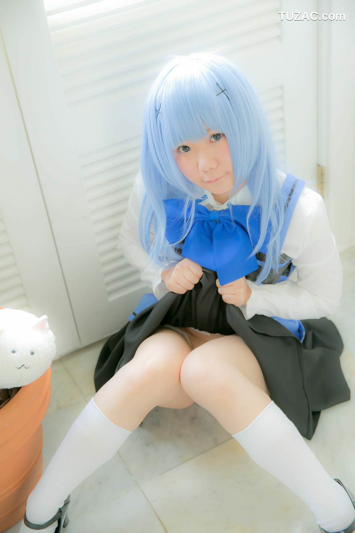 日本CosPlay_兎丘なこ (Ukyuu Nako) 《ご注文はうさぎですか？》香風智乃 写真集[95P]