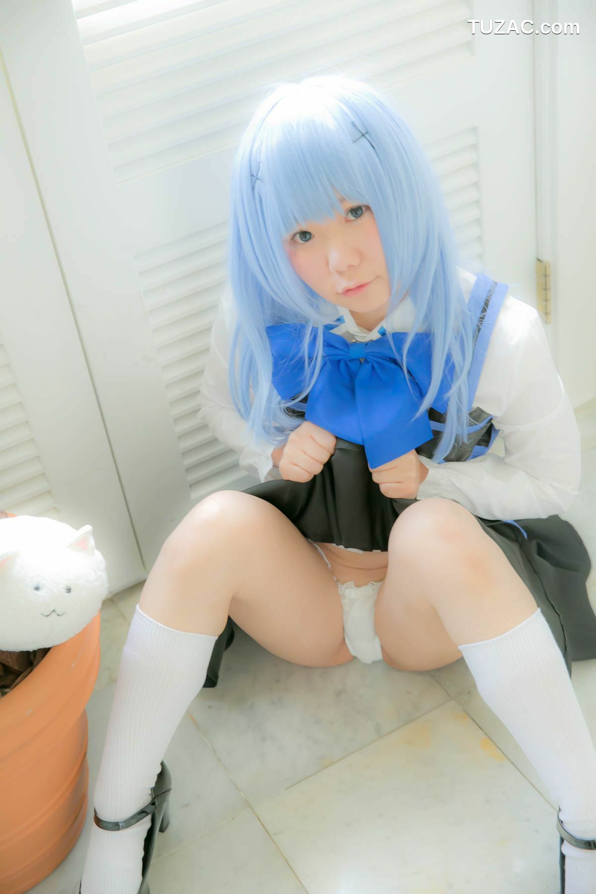 日本CosPlay_兎丘なこ (Ukyuu Nako) 《ご注文はうさぎですか？》香風智乃 写真集[95P]