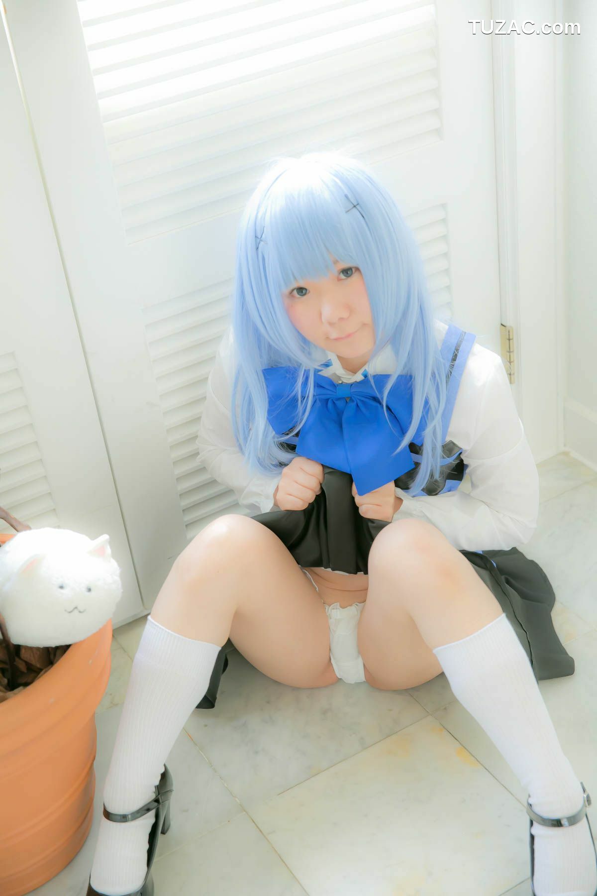 日本CosPlay_兎丘なこ (Ukyuu Nako) 《ご注文はうさぎですか？》香風智乃 写真集[95P]