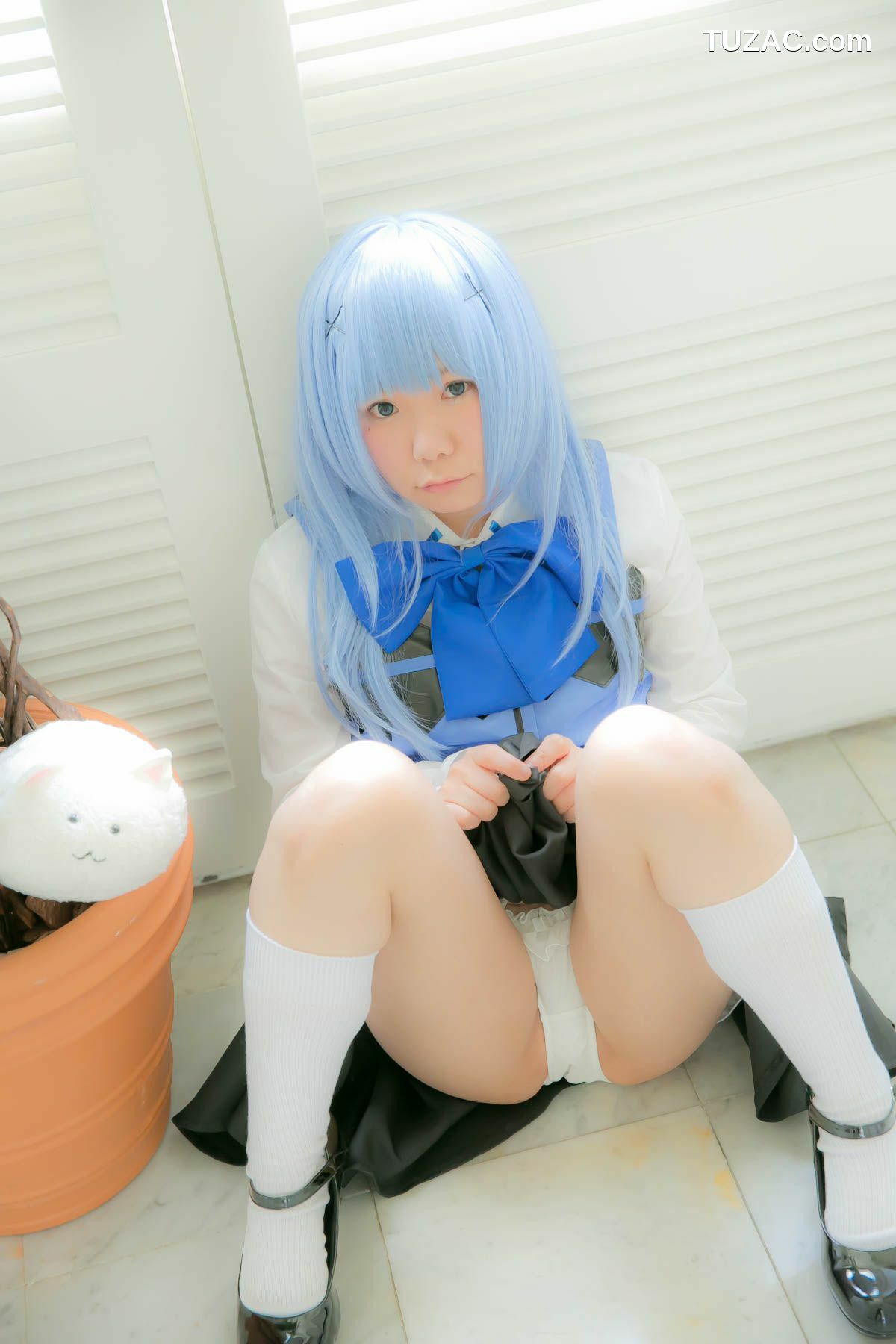 日本CosPlay_兎丘なこ (Ukyuu Nako) 《ご注文はうさぎですか？》香風智乃 写真集[95P]