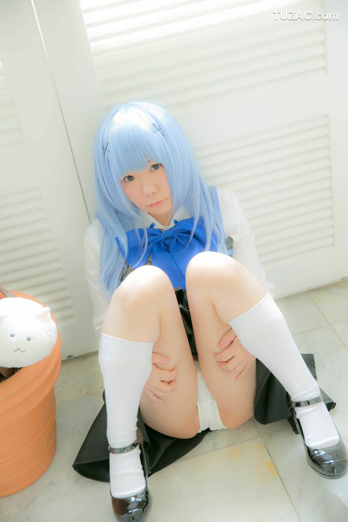 日本CosPlay_兎丘なこ (Ukyuu Nako) 《ご注文はうさぎですか？》香風智乃 写真集[95P]