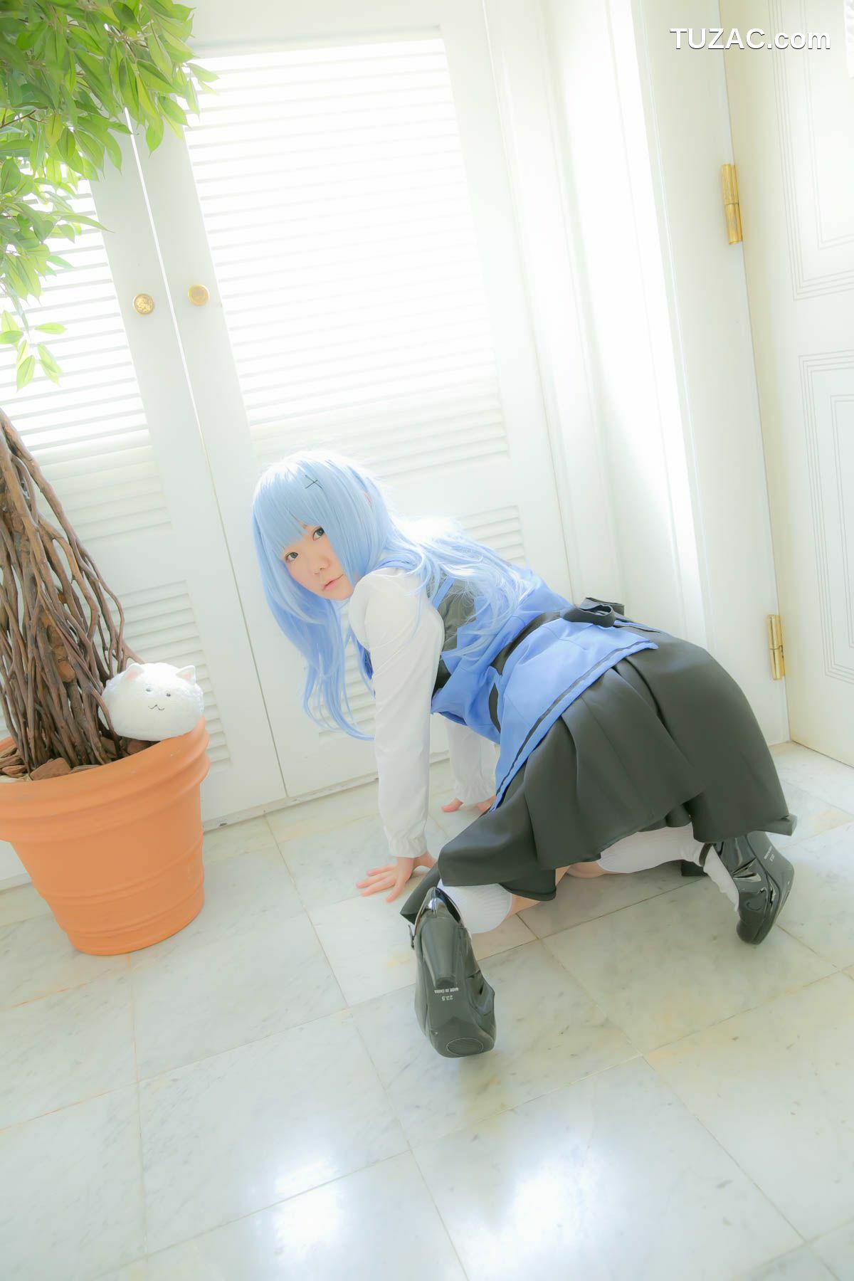 日本CosPlay_兎丘なこ (Ukyuu Nako) 《ご注文はうさぎですか？》香風智乃 写真集[95P]