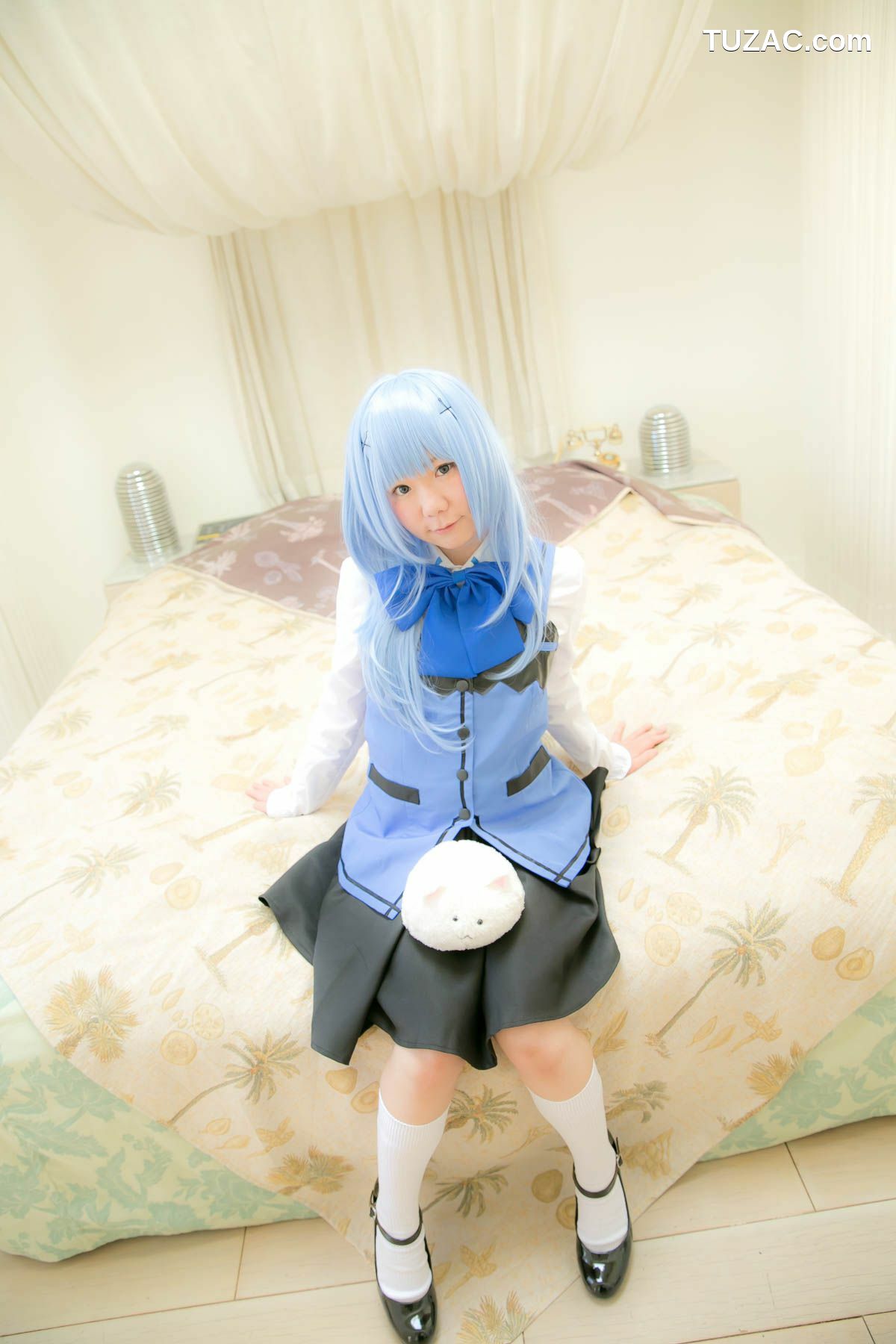 日本CosPlay_兎丘なこ (Ukyuu Nako) 《ご注文はうさぎですか？》香風智乃 写真集[95P]