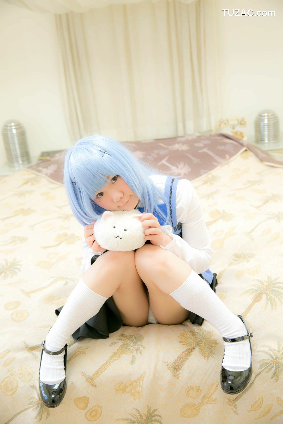 日本CosPlay_兎丘なこ (Ukyuu Nako) 《ご注文はうさぎですか？》香風智乃 写真集[95P]