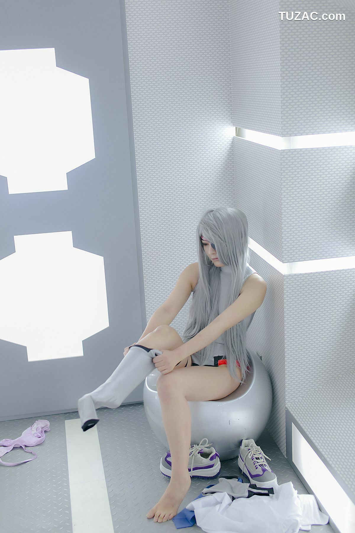 日本CosPlay_円ちゃみ 《Infinite Stratos》Laura Bodewig 写真集[100P]