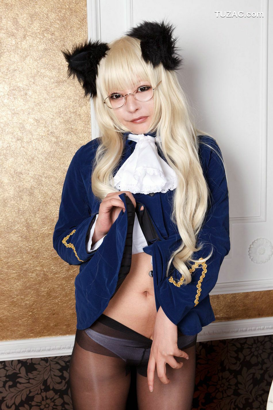 日本CosPlay_円ちゃみ 《Strike Witches》Perrine-H. Clostermann 写真集[100P]