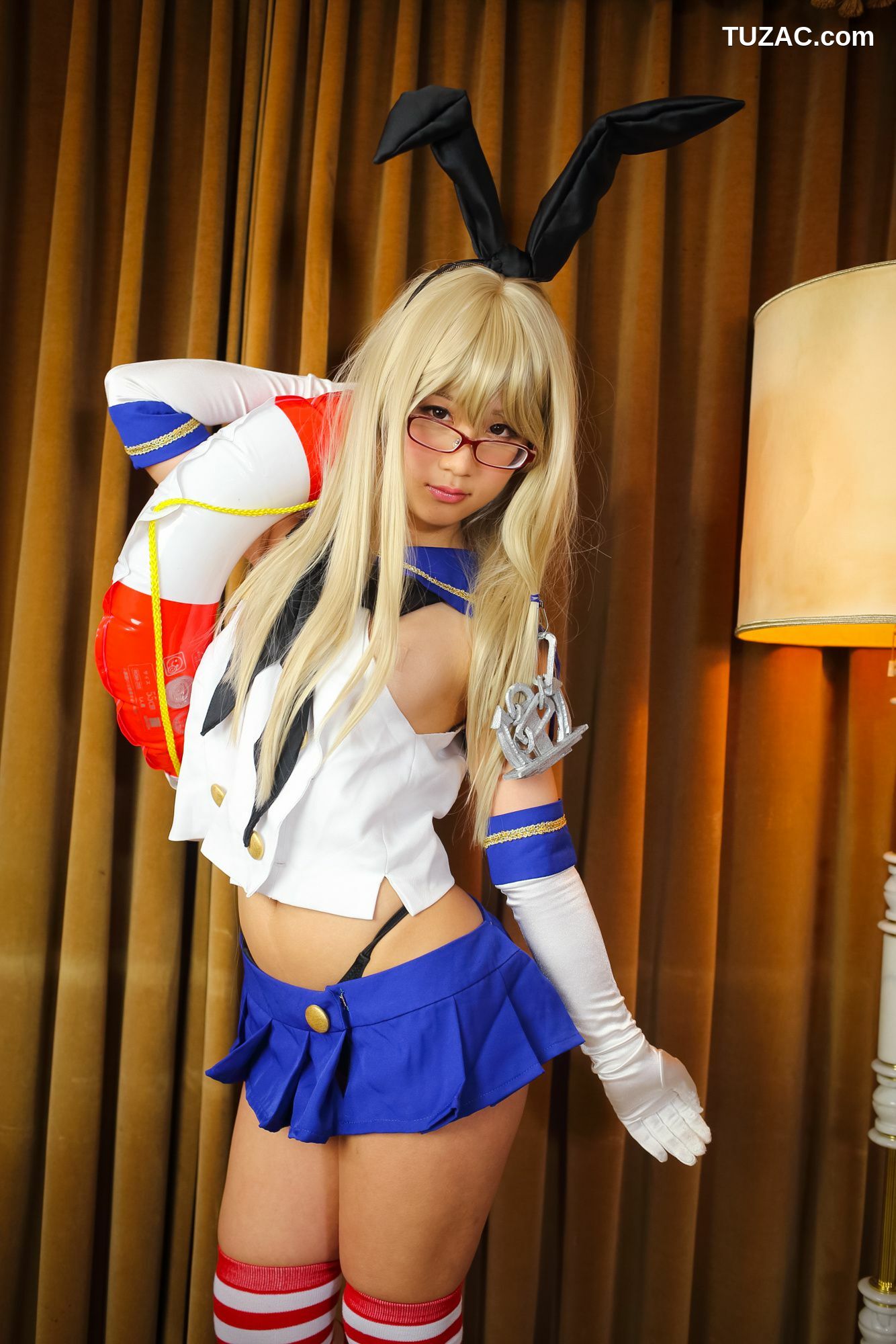 日本CosPlay_北見えり (北见绘里) 《艦隊これくしょん》島風 写真集