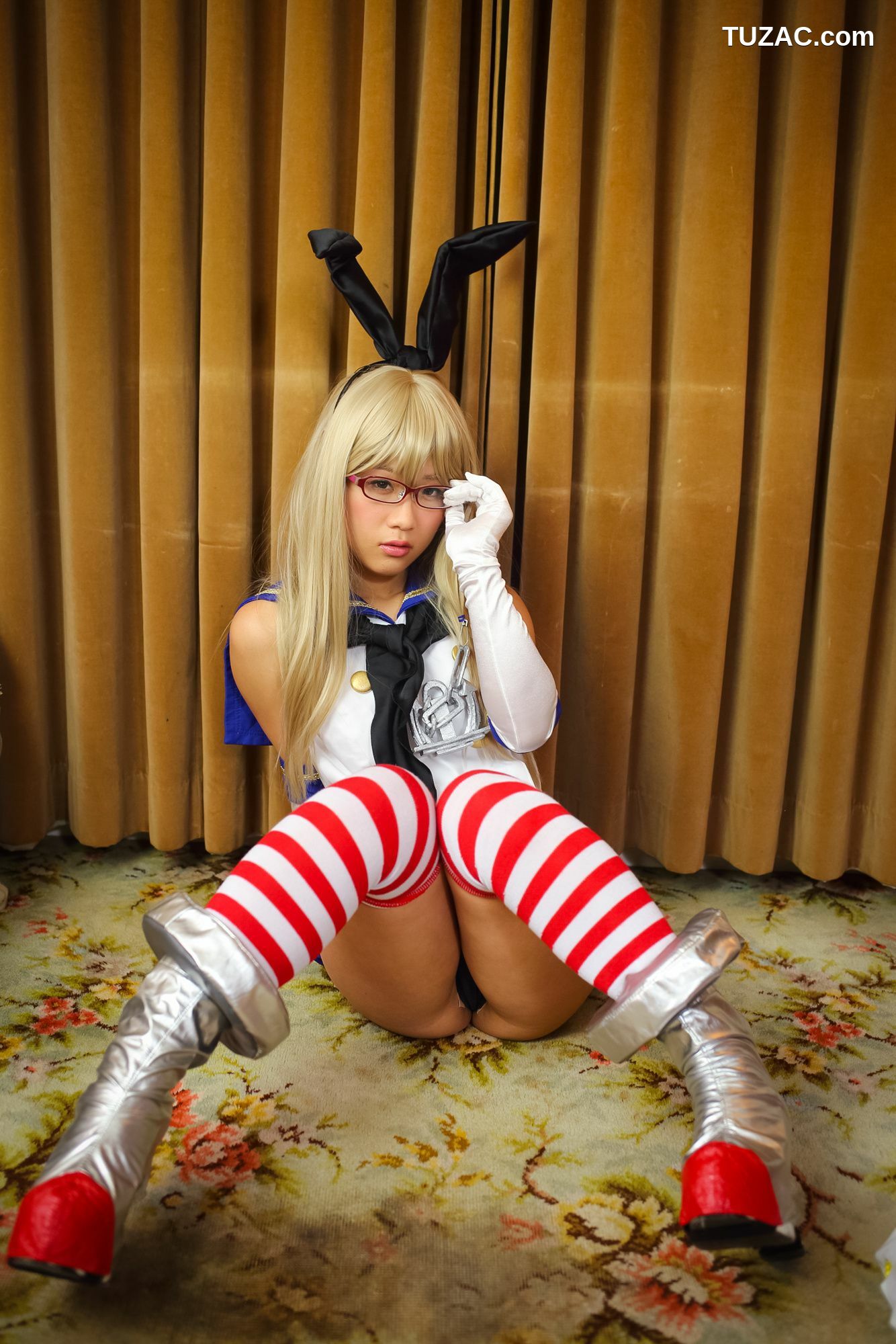 日本CosPlay_北見えり (北见绘里) 《艦隊これくしょん》島風 写真集