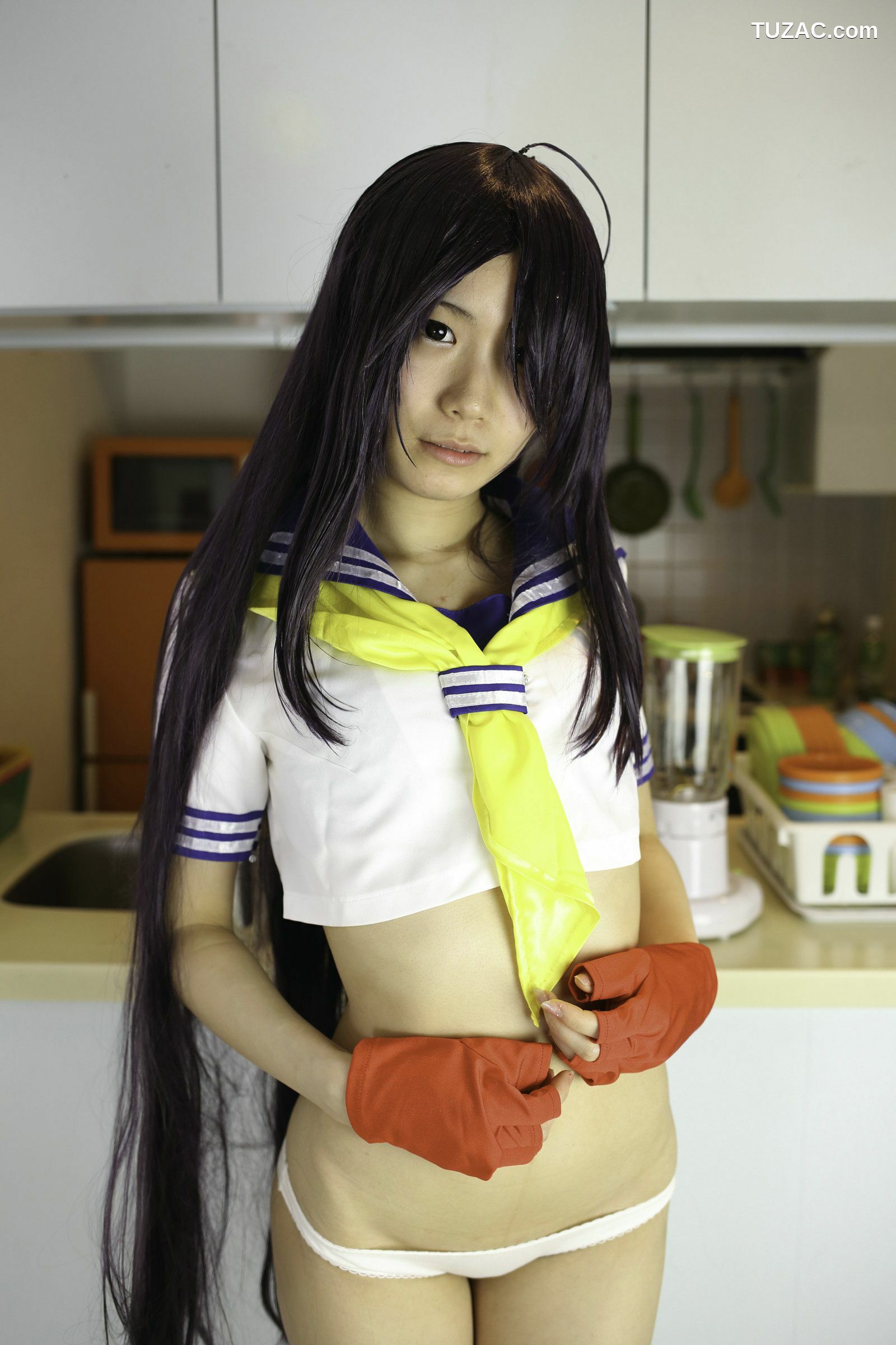 日本CosPlay_喜屋武里奈 (Kyan Rina) 《一騎当千》関羽雲長 写真集[100P]