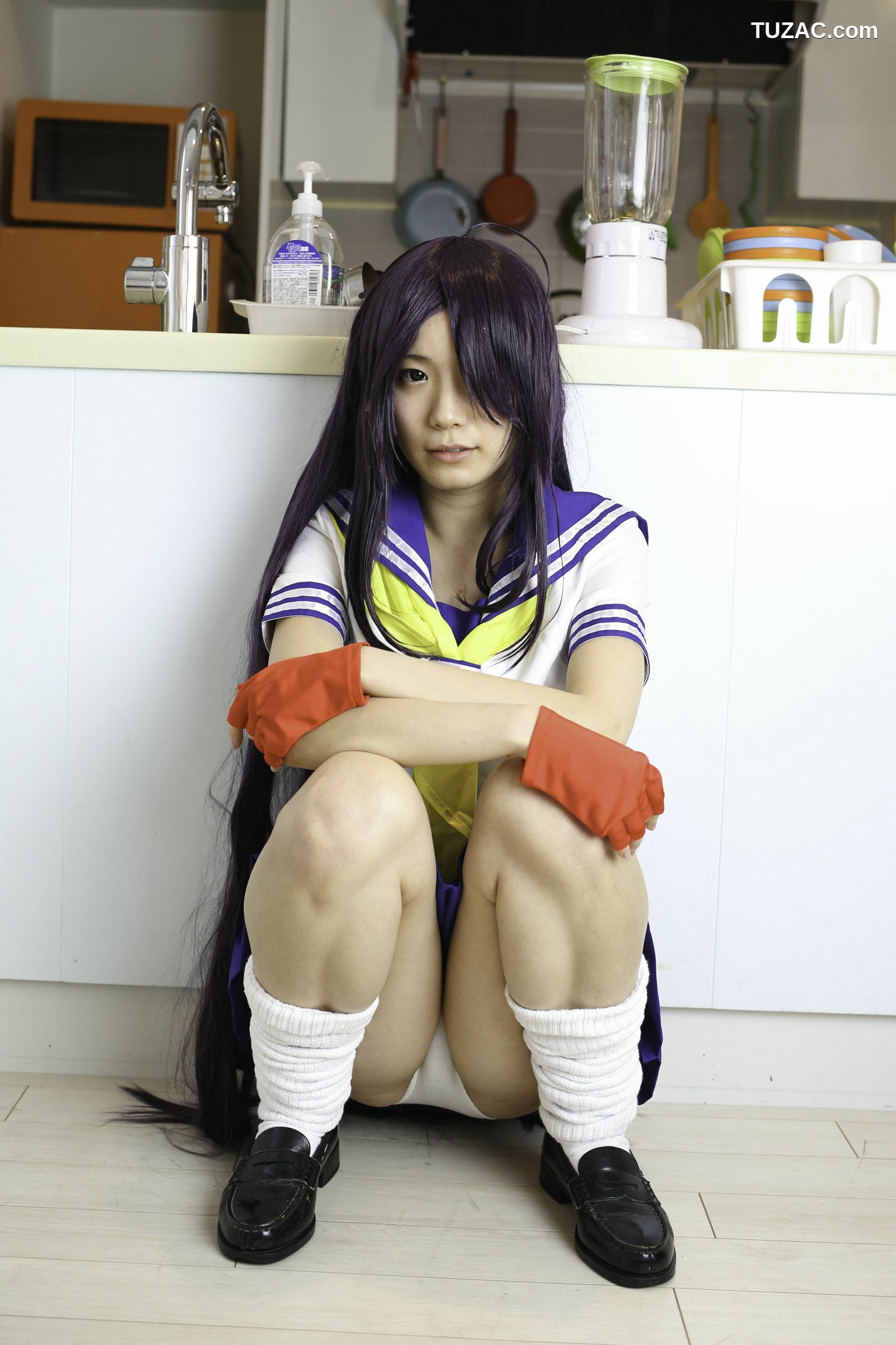 日本CosPlay_喜屋武里奈 (Kyan Rina) 《一騎当千》関羽雲長 写真集[100P]