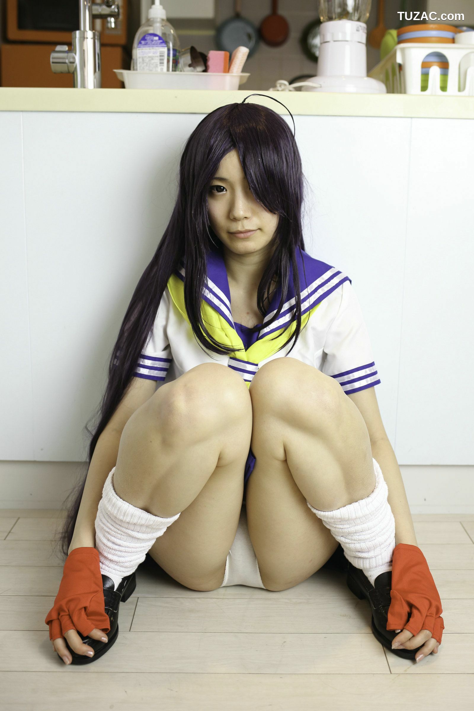 日本CosPlay_喜屋武里奈 (Kyan Rina) 《一騎当千》関羽雲長 写真集[100P]