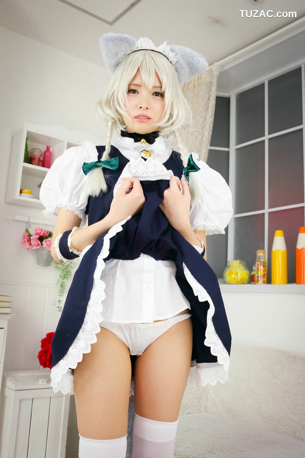 日本CosPlay_坂口みほの《東方Project》十六夜咲夜 2  写真集[66P]