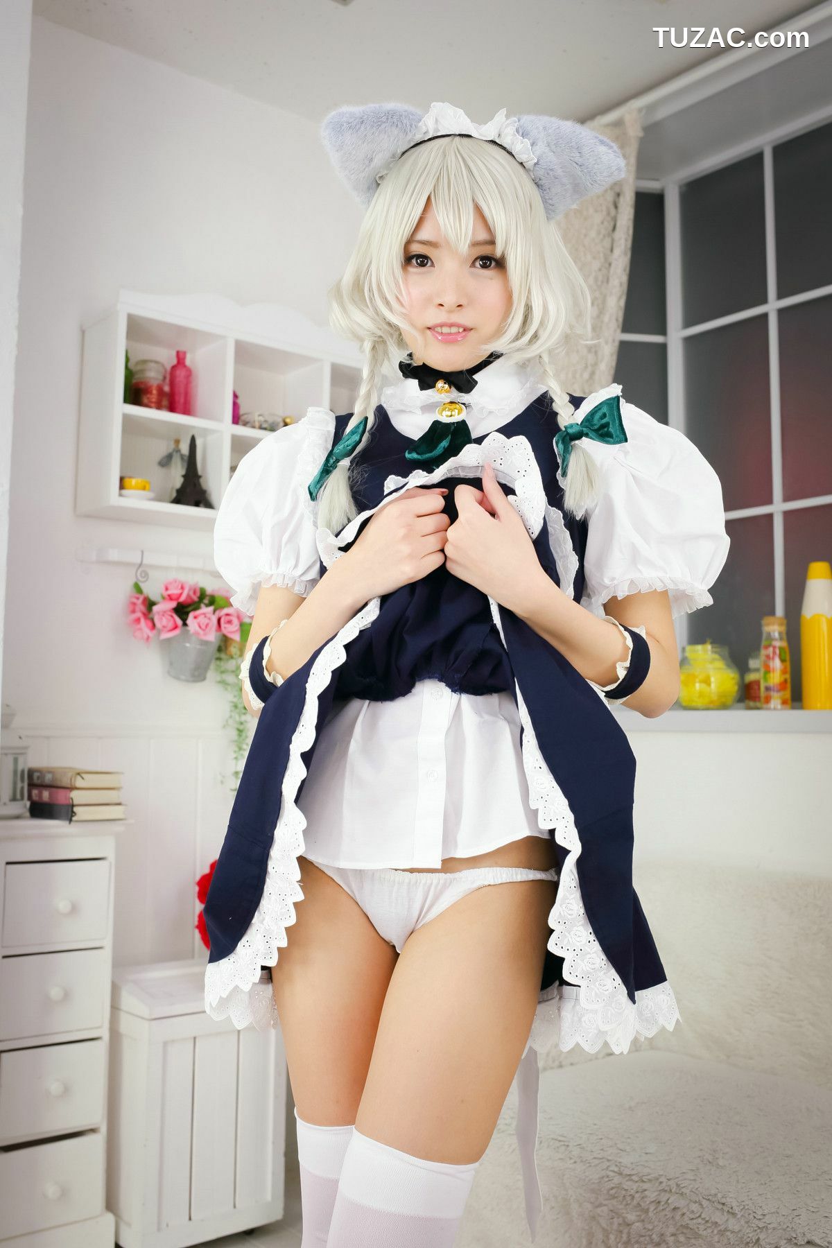 日本CosPlay_坂口みほの《東方Project》十六夜咲夜 2  写真集[66P]