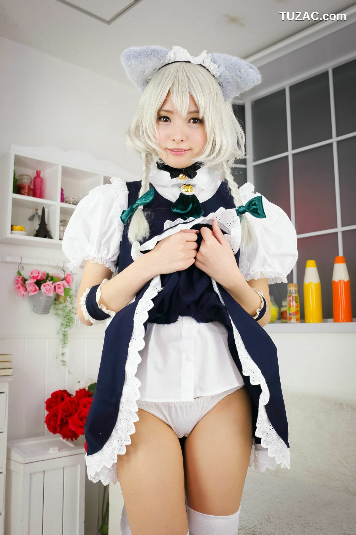 日本CosPlay_坂口みほの《東方Project》十六夜咲夜 2  写真集[66P]
