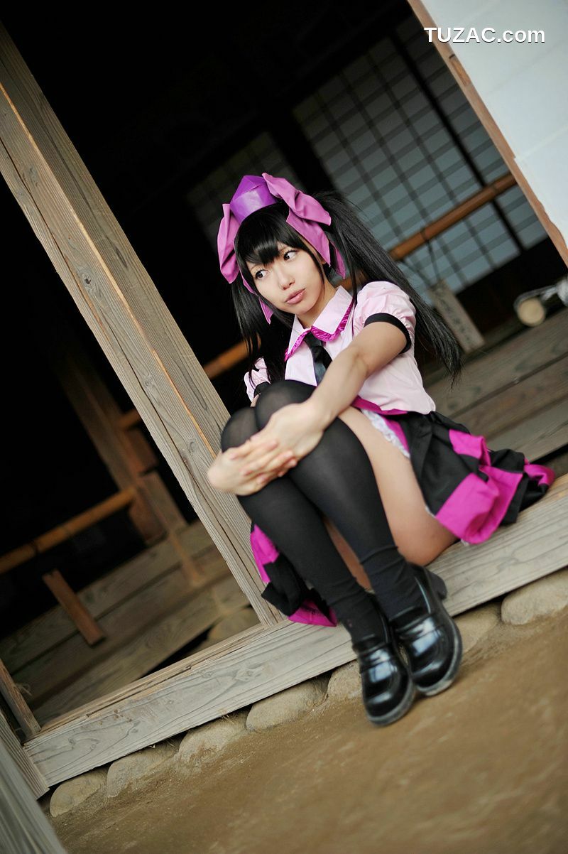 日本CosPlay_天使みゅ (Tenshi Myu) 《東方Project》 姫海棠はたて 写真集[73P]