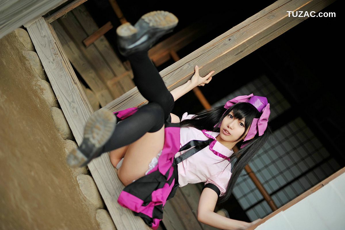 日本CosPlay_天使みゅ (Tenshi Myu) 《東方Project》 姫海棠はたて 写真集[73P]