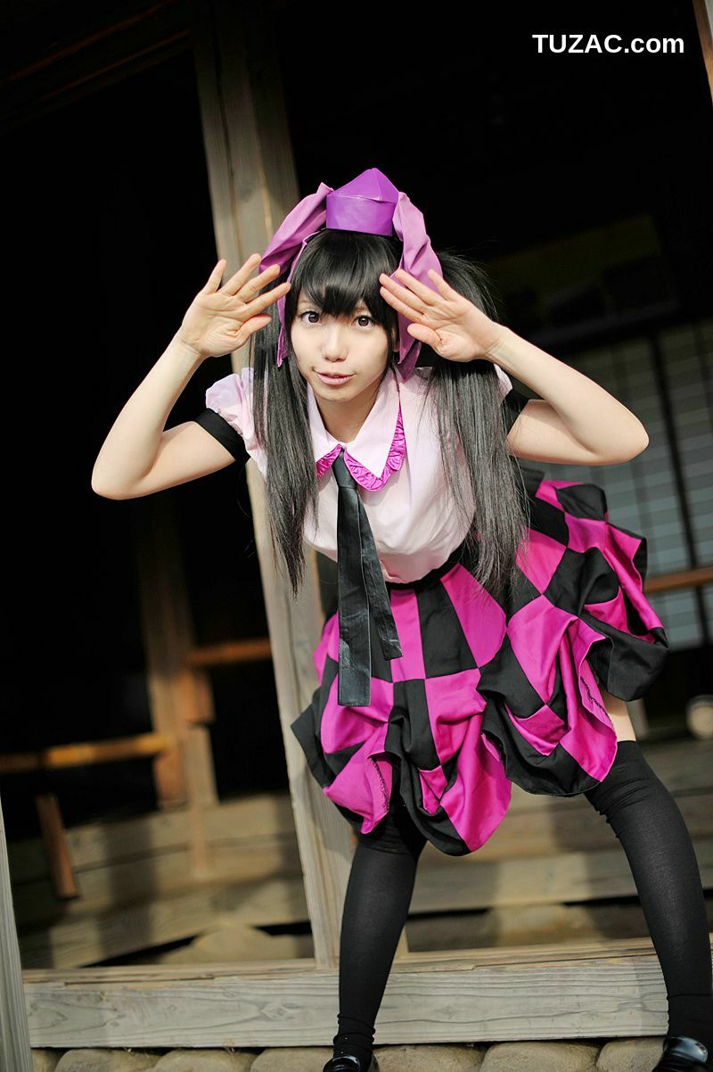 日本CosPlay_天使みゅ (Tenshi Myu) 《東方Project》 姫海棠はたて 写真集[73P]