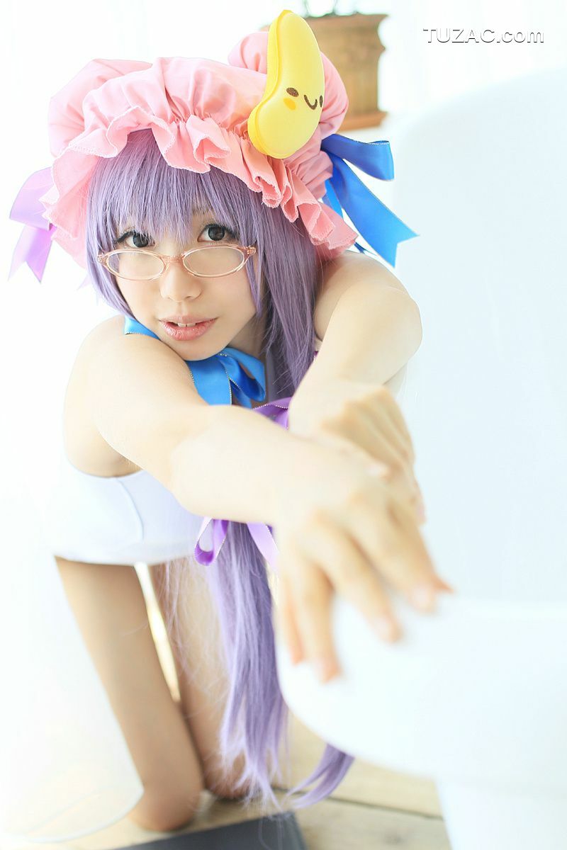 日本CosPlay_天使みゅ (Tenshi Myu) 《東方Project》Patchouli Knowledge 2  写真集[120P]